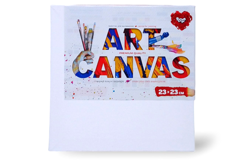 Полотно для малювання "Art Canvas" арт. AC-23x23 короб.1*23*23см