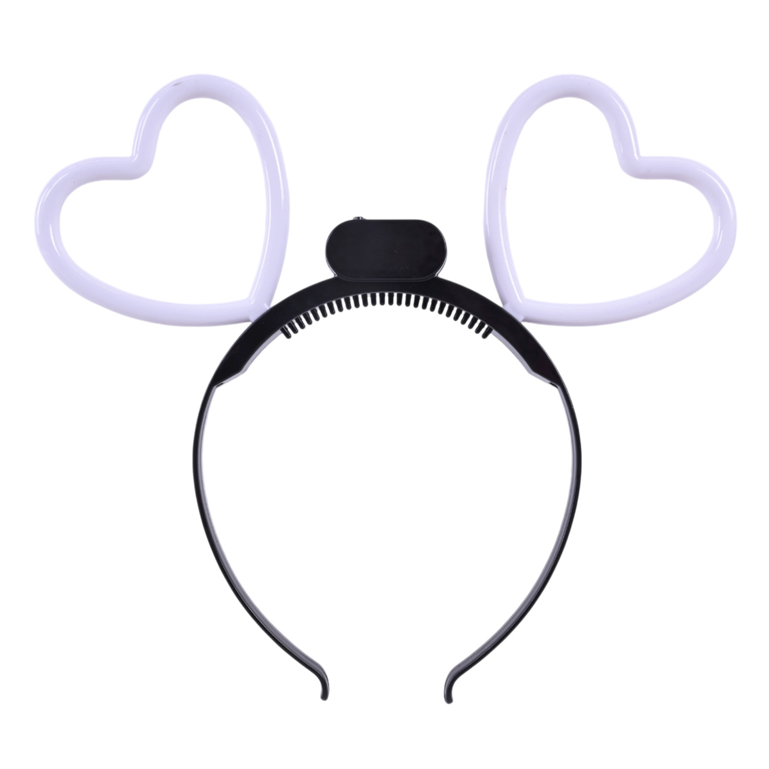 Аксесуар зі світлом арт. C2853 (324шт) обруч "Серця" батар пакет 24*1,5*23 см,