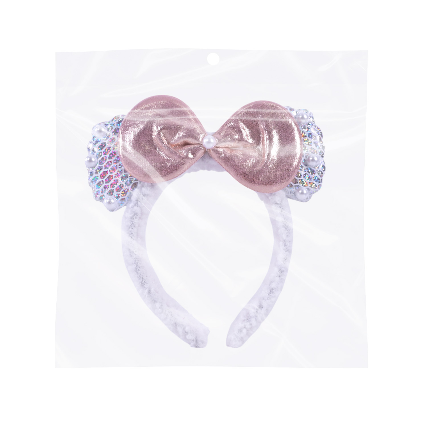 Іграшка зі світлом арт. C2856 (600шт) обруч "Бант" батар. пакет 23*2*22 см