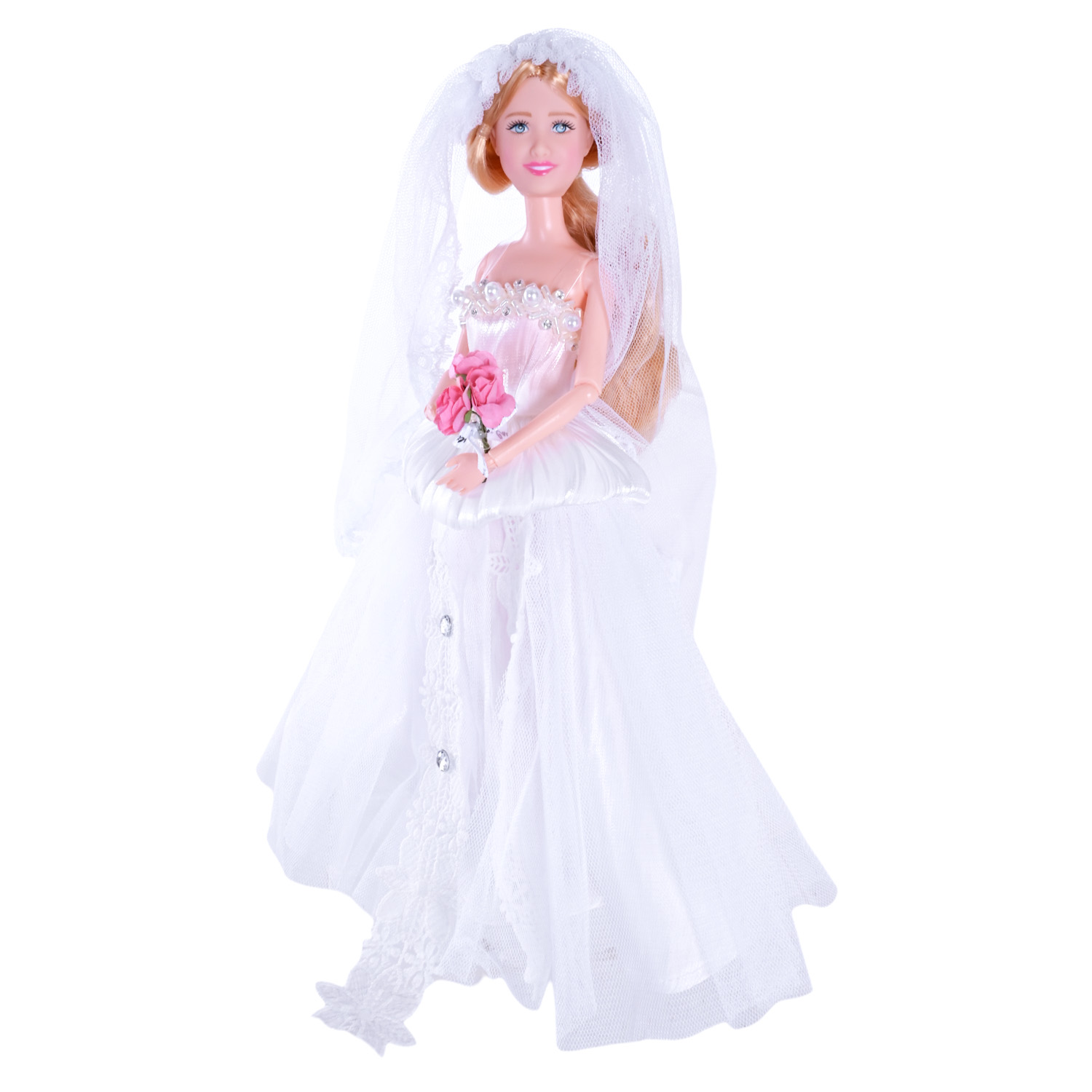 Лялька арт. A800-1/2 (48шт/2) типу Барбі,мікс 2 види, наречена, р-р ляльки короб. 29см