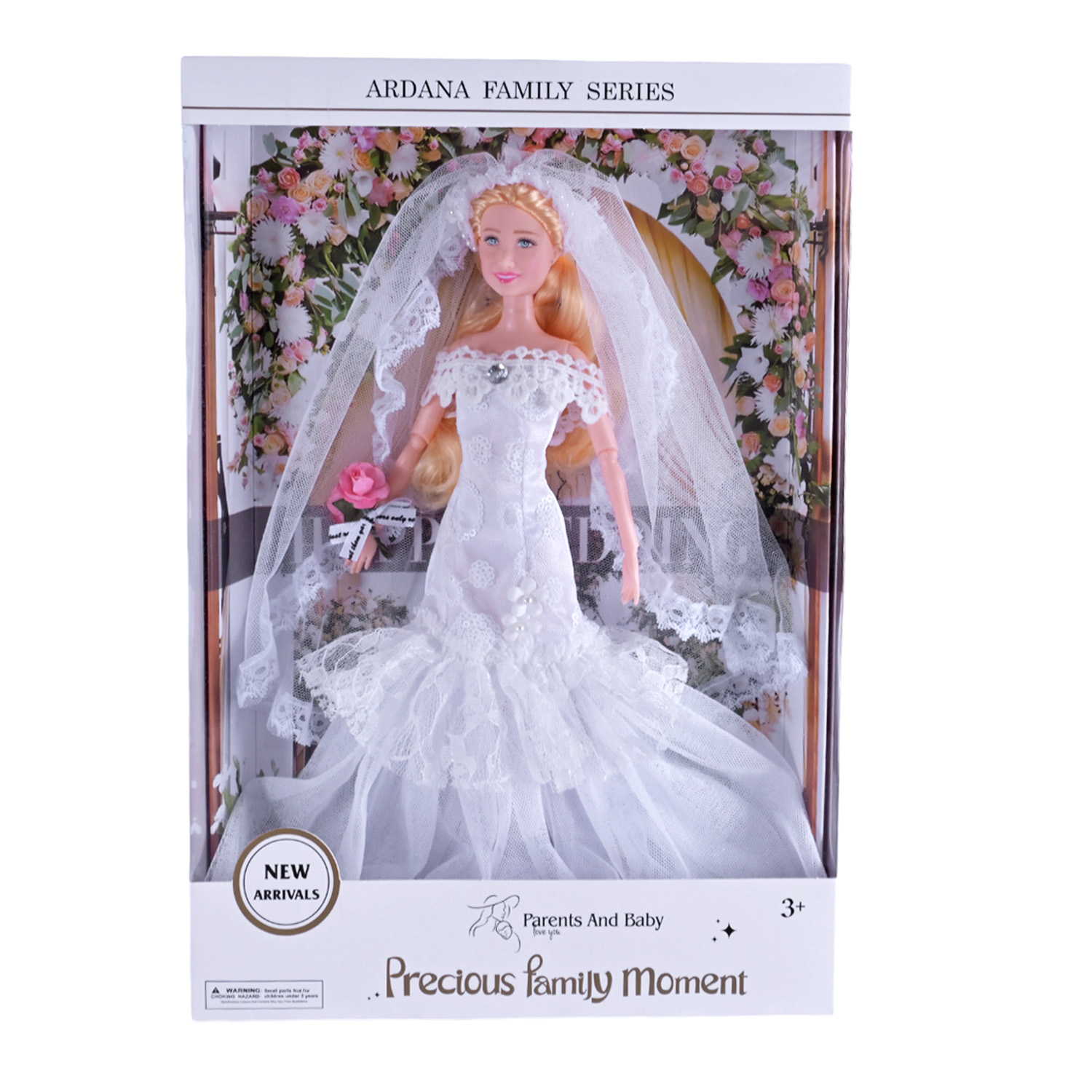 Лялька арт. A800-1/2 (48шт/2) типу Барбі,мікс 2 види, наречена, р-р ляльки короб. 29см