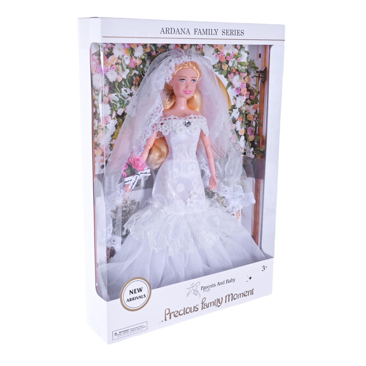 Лялька арт. A800-1/2 (48шт/2) типу Барбі,мікс 2 види, наречена, р-р ляльки короб. 29см