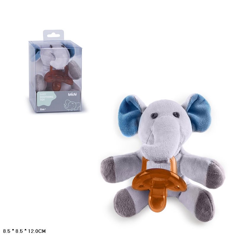 Тримач для пустушки/гризунка арт. K999-324A (72шт/2)Мішутка короб. 8,5*8,5*12см