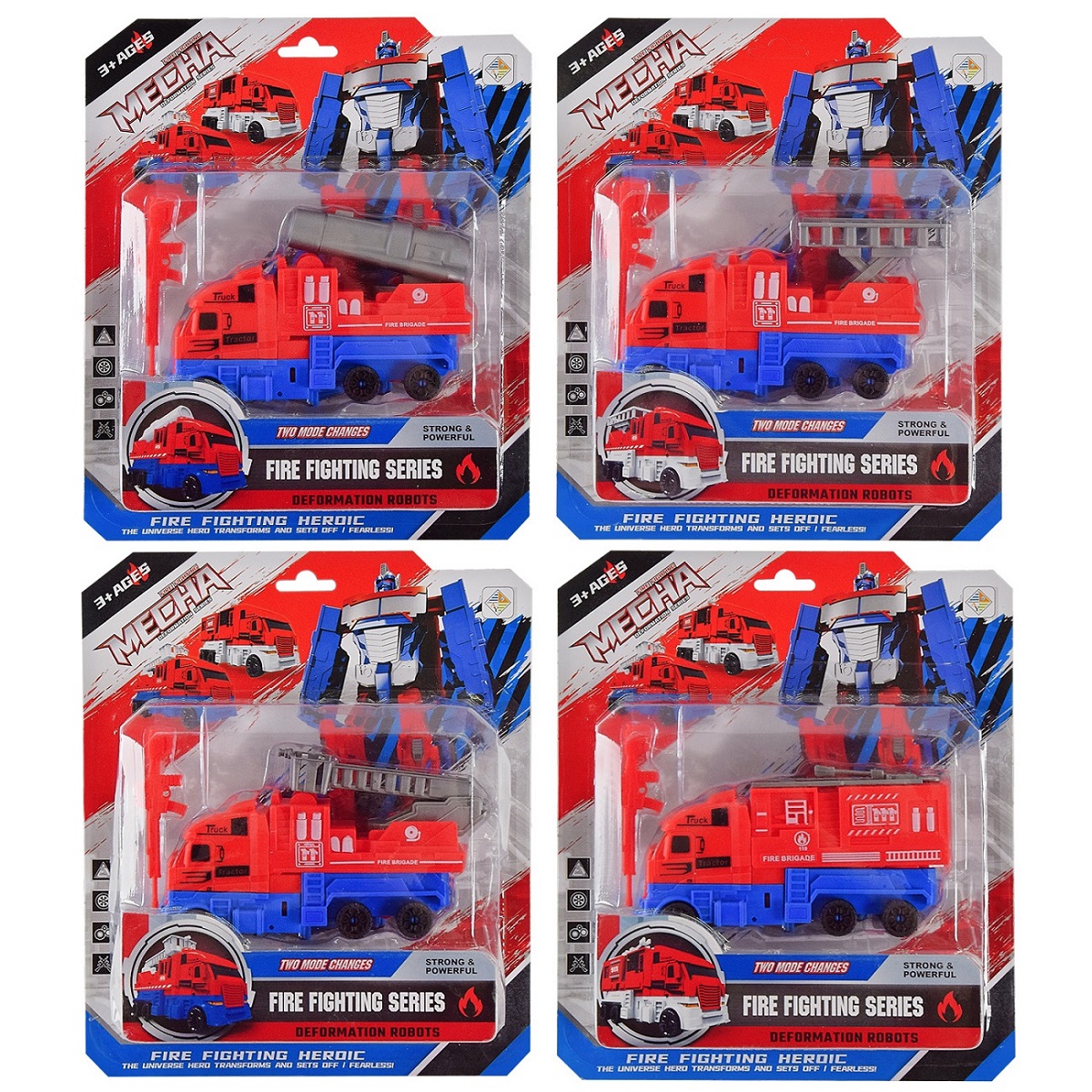 Трансформер арт. HY-2598 (120шт/2)   4вида, короб. 27*23*7см