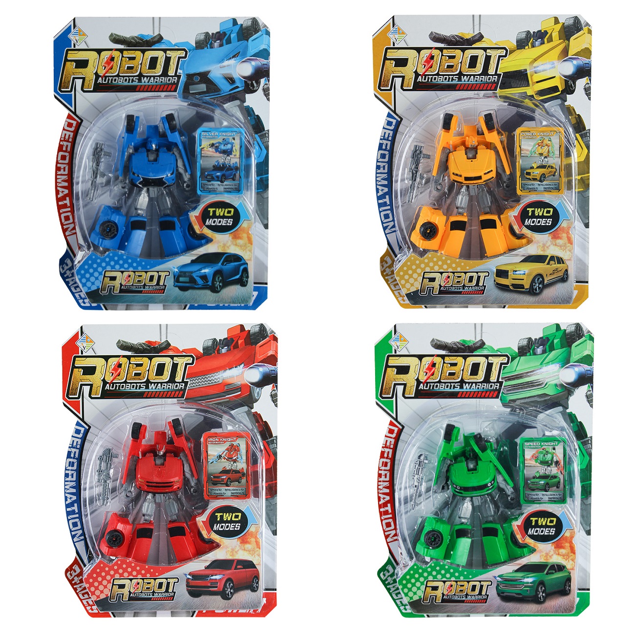 Трансформер арт. HY-2493 (108шт/2)   4вида, планш. 33*24*6см