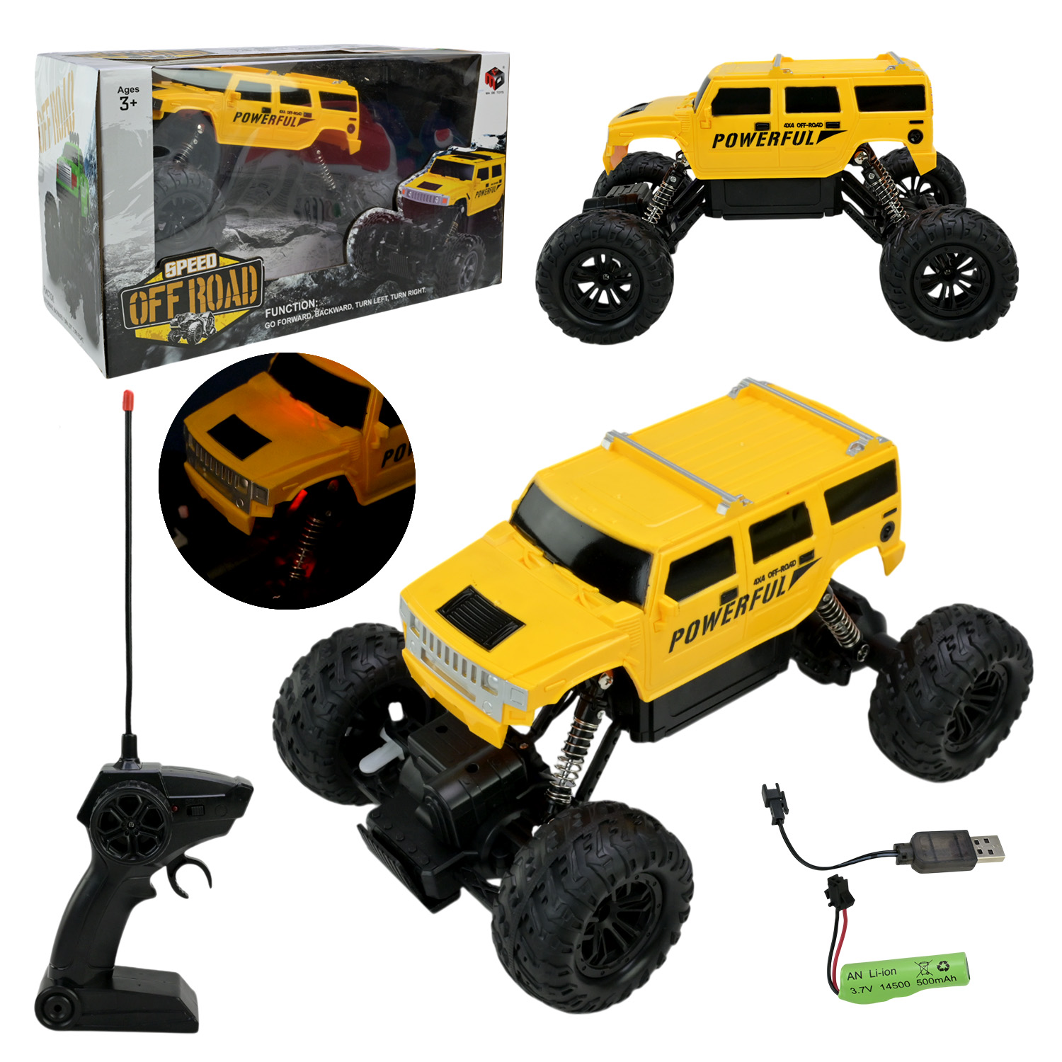 Машина р/к арт. L-E565 (16шт/2) акум.  короб. 36*20,5*21см