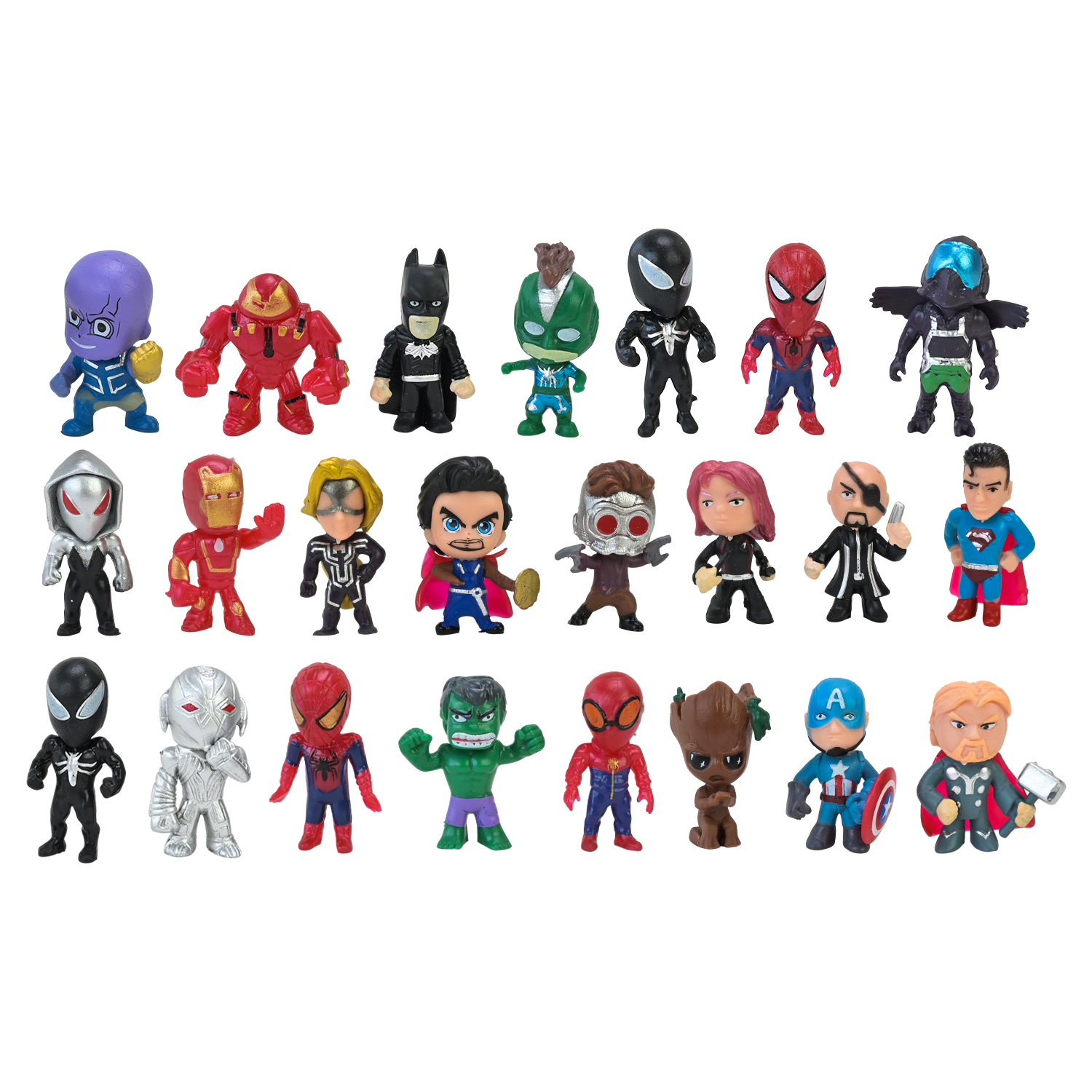 Ігровий набір арт. LZMH001-C (24шт/2) герої, набір сюрпризів короб. 37,5*23*3,1см