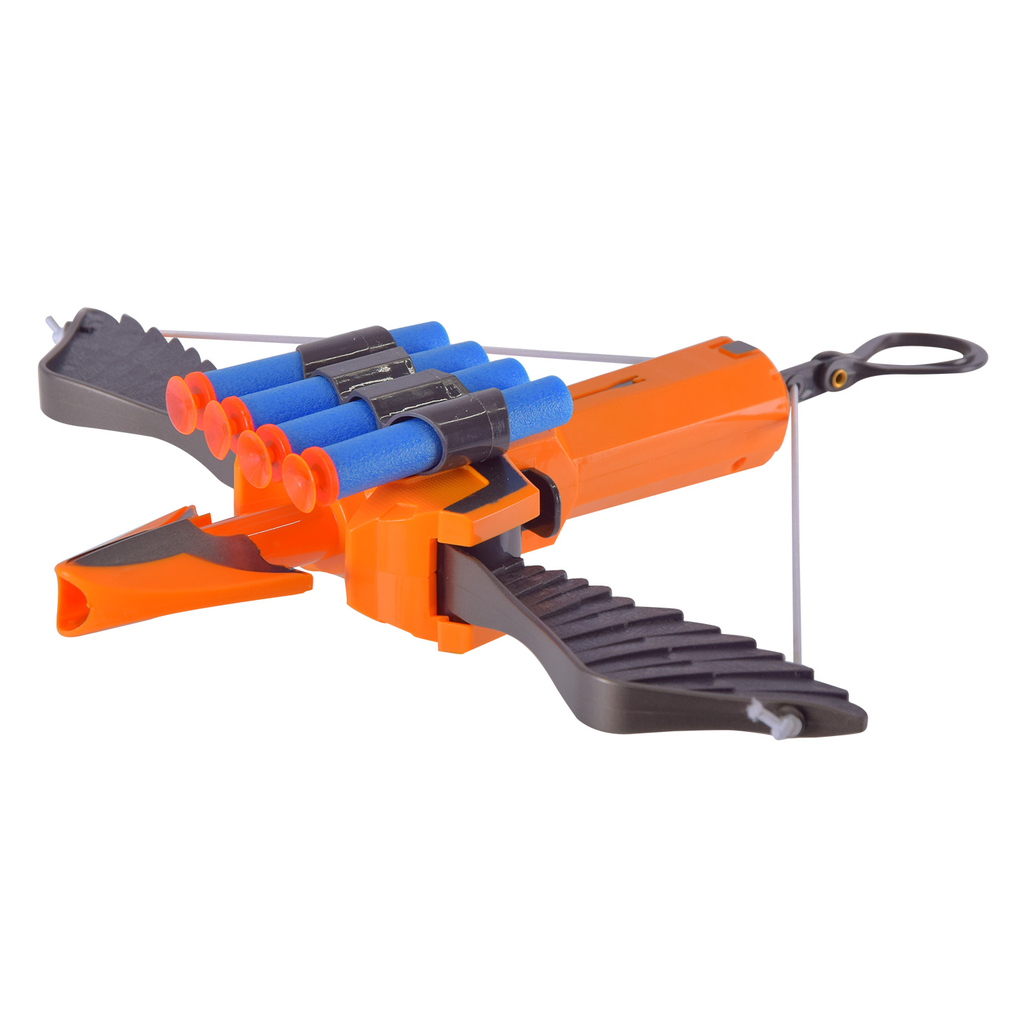 Зброя арт. 8151 (60шт/2) стріляє поролон. знарядами, мішень, короб. 35*28*5,5см