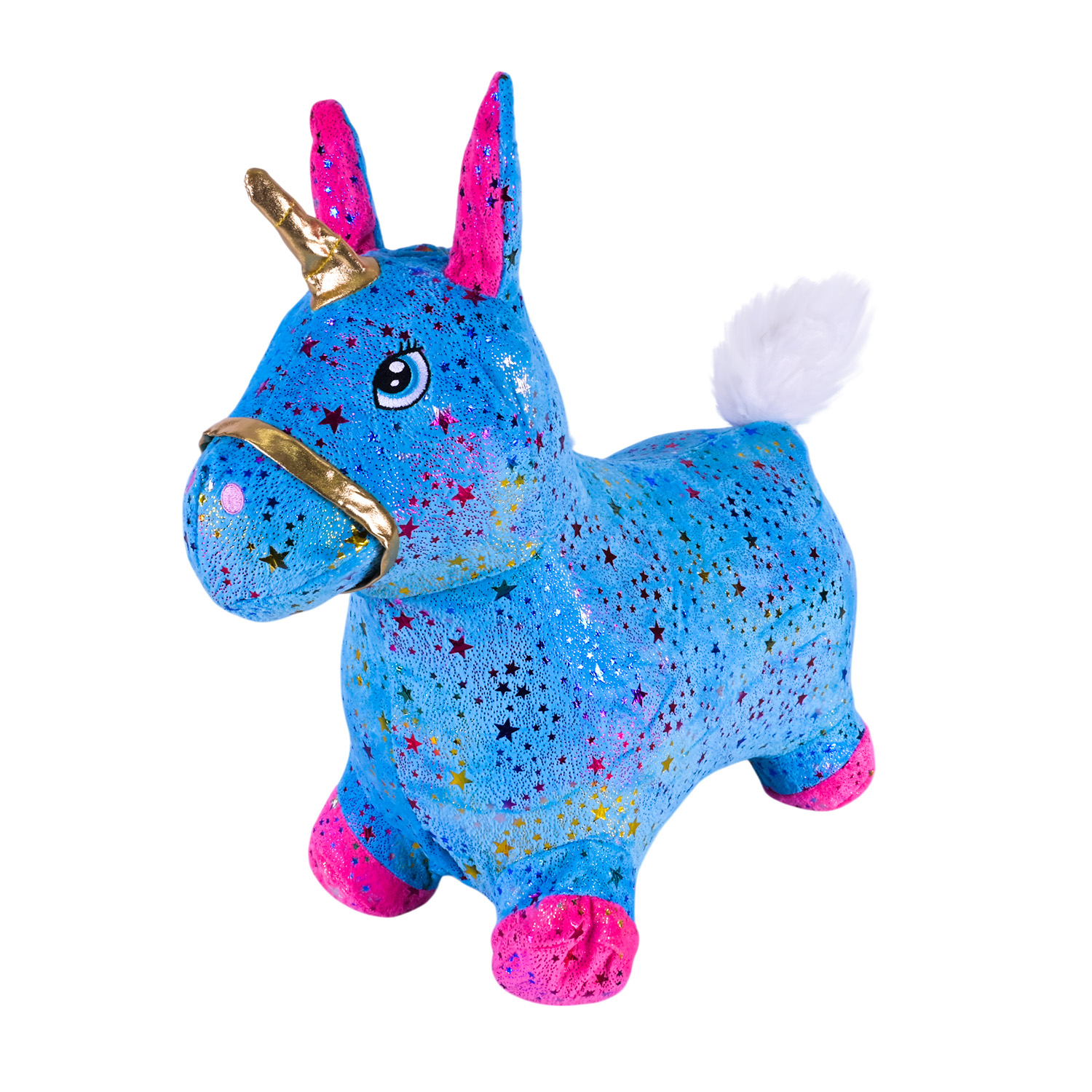 Стрибун гумовий арт. RB2524 (30шт) Єдиноріг 1400 гр