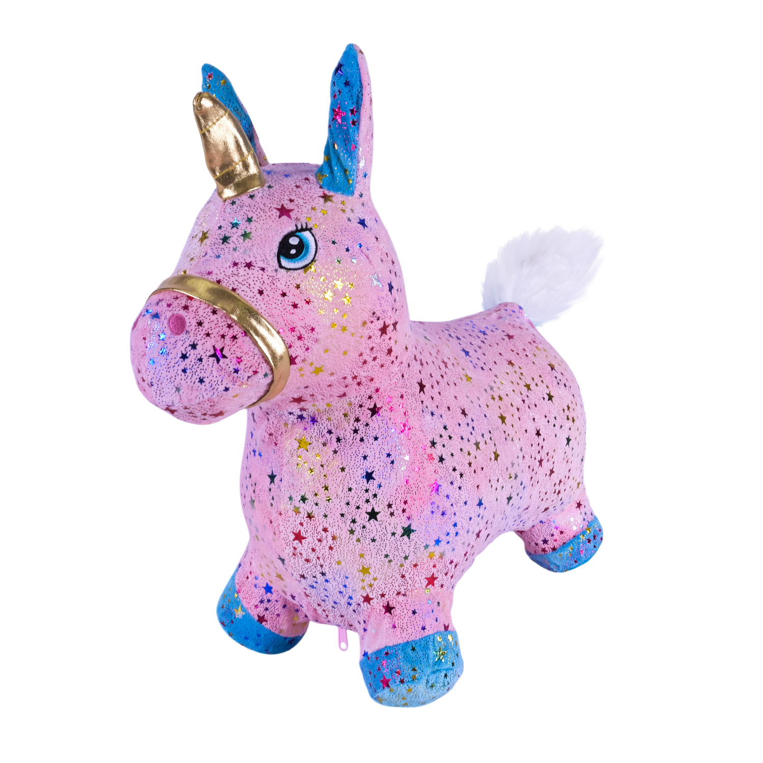 Стрибун гумовий арт. RB2524 (30шт) Єдиноріг 1400 гр