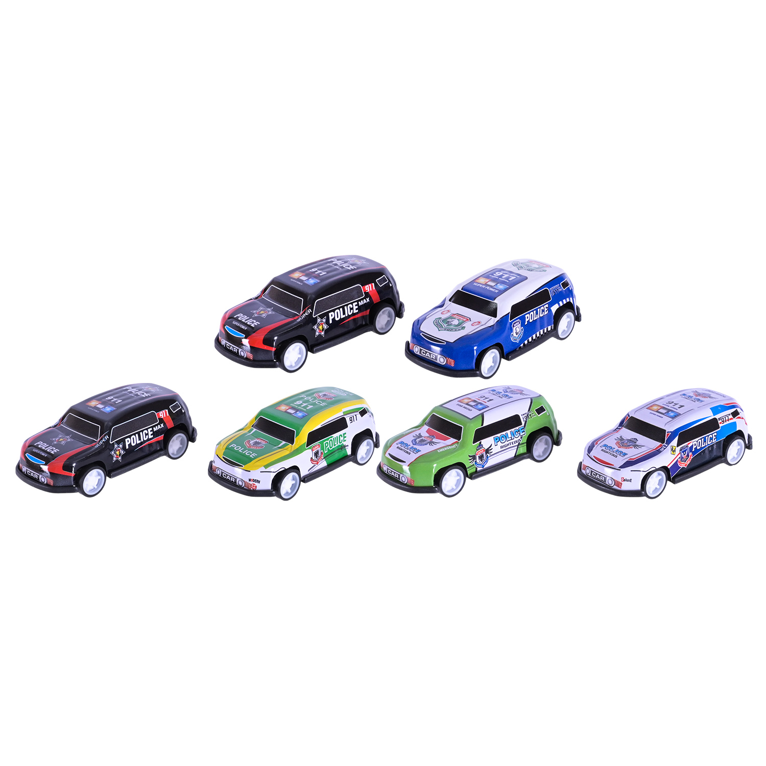 Набір машин мет.-пласт. арт. 5206A-1/7/8/9 (216шт/2) 4 види короб. 30,8*9,7*4см