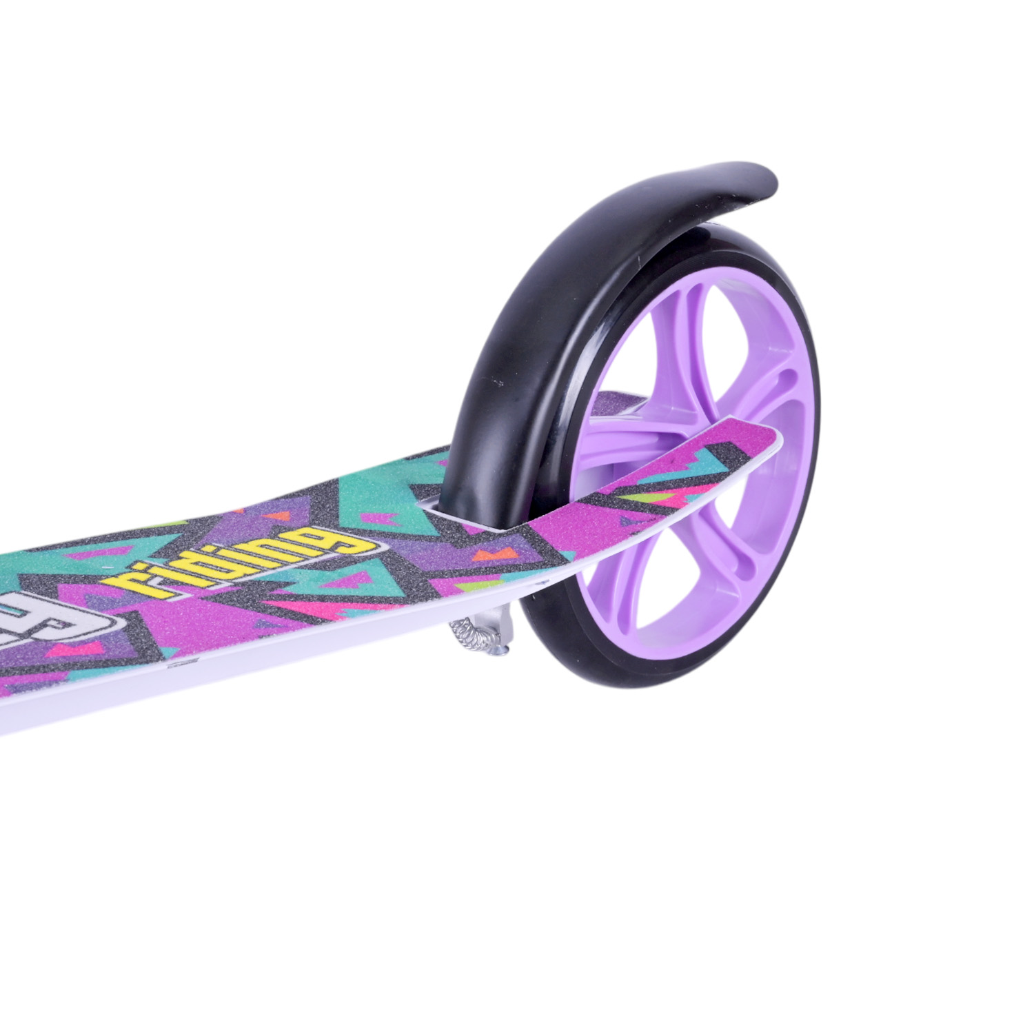 Самокат міський 2-х коліс. арт. SK2522 (4шт) сталевий,колеса 200 мм,гальмо, 4 кольори, короб. 79*13*26 см