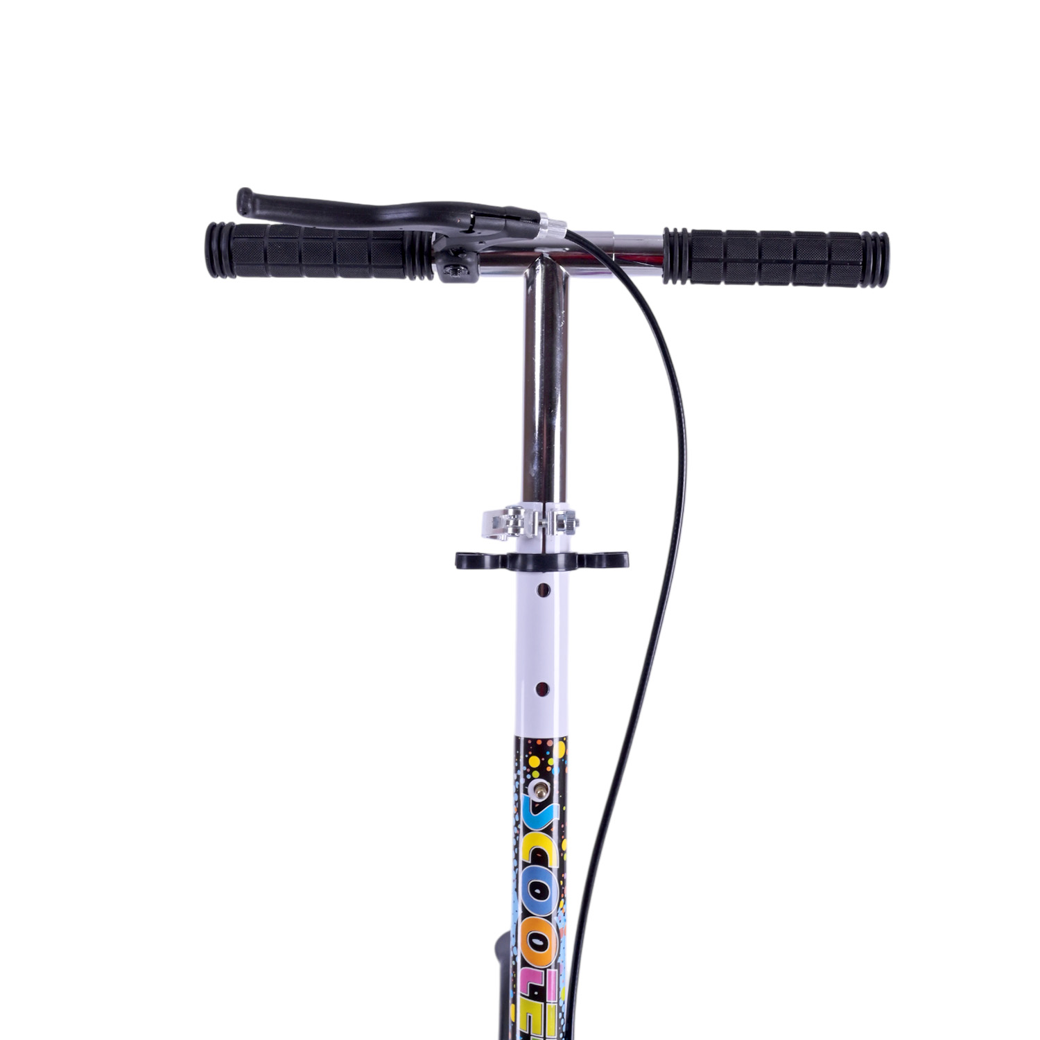 Самокат міський 2-х коліс. арт. SK2522 (4шт) сталевий,колеса 200 мм,гальмо, 4 кольори, короб. 79*13*26 см