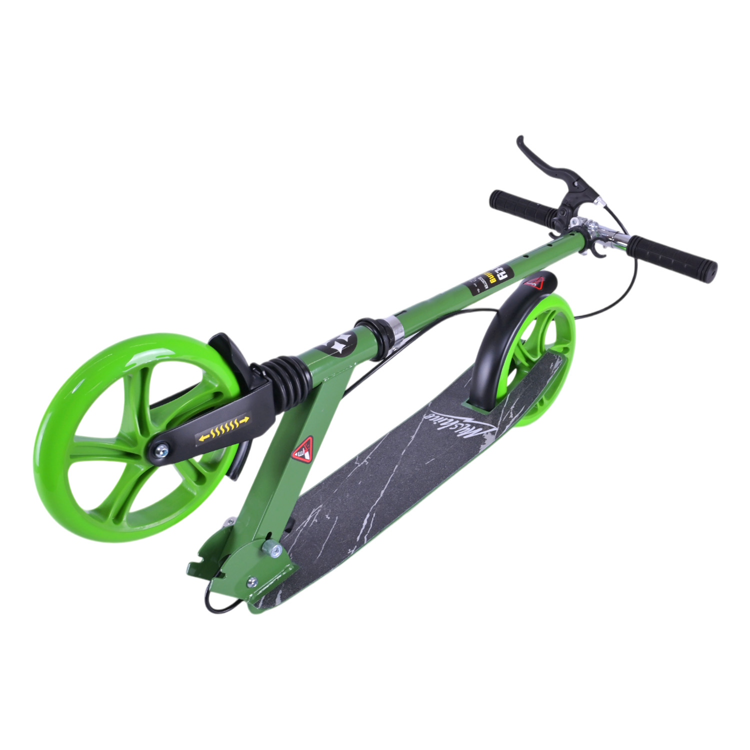 Самокат міський 2-х коліс. арт. SK2523 (4шт) сталевий,колеса 200 мм,гальмо, 4 кольори, короб. 86*13*30 см