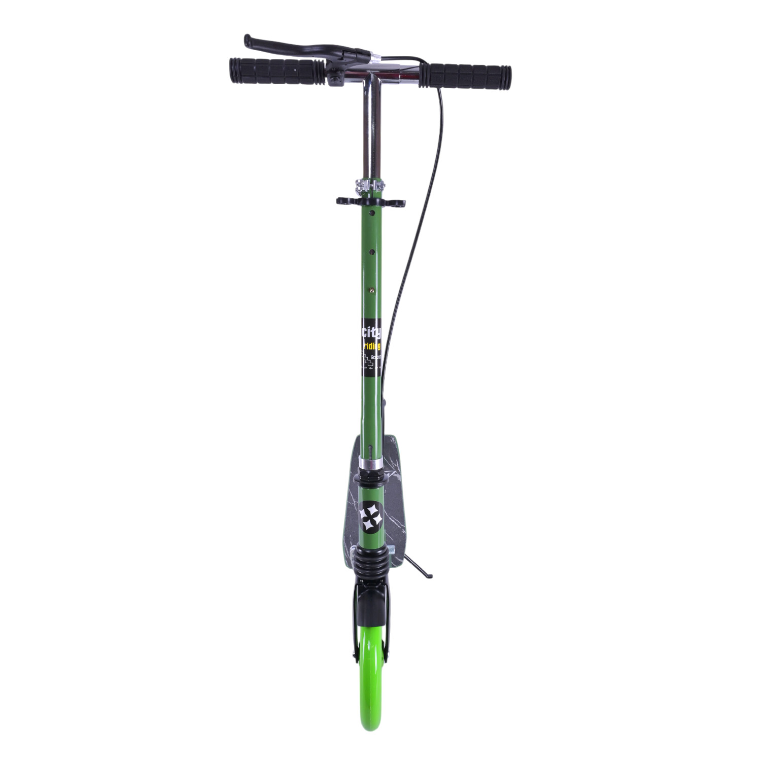 Самокат міський 2-х коліс. арт. SK2523 (4шт) сталевий,колеса 200 мм,гальмо, 4 кольори, короб. 86*13*30 см