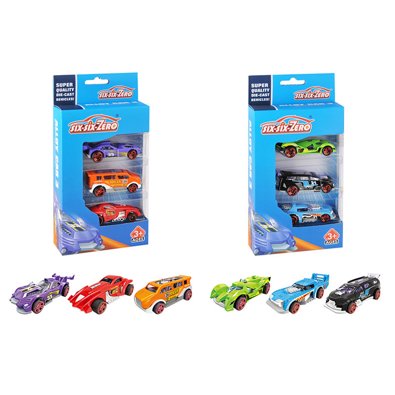 Набір машин мет. арт. 8635 (192шт/2) 3машини в наборі, 2види, короб. 11*22*4см