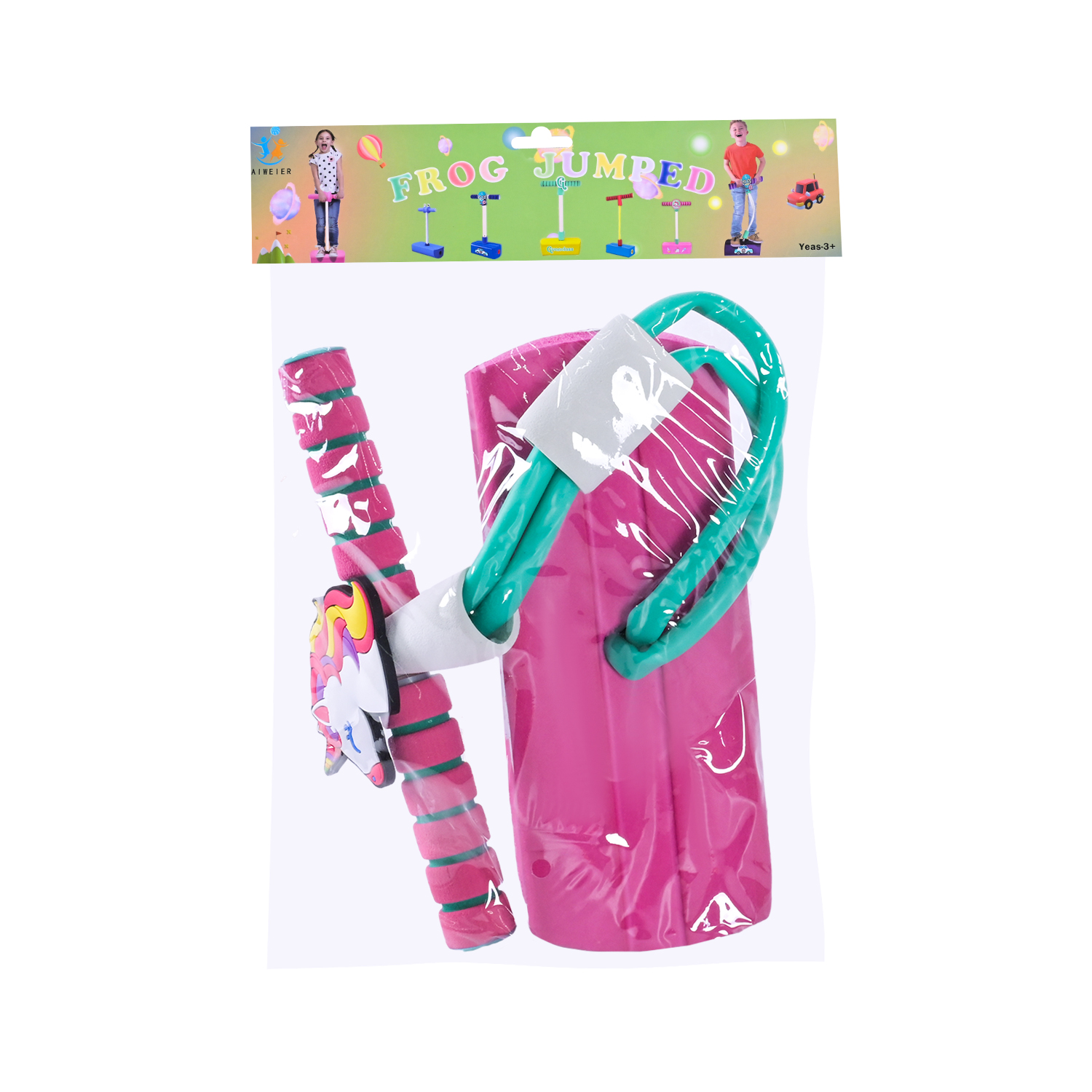 Гра для стрибання арт. AW093-1 (60шт) Поні, пакет 29*10*40 см