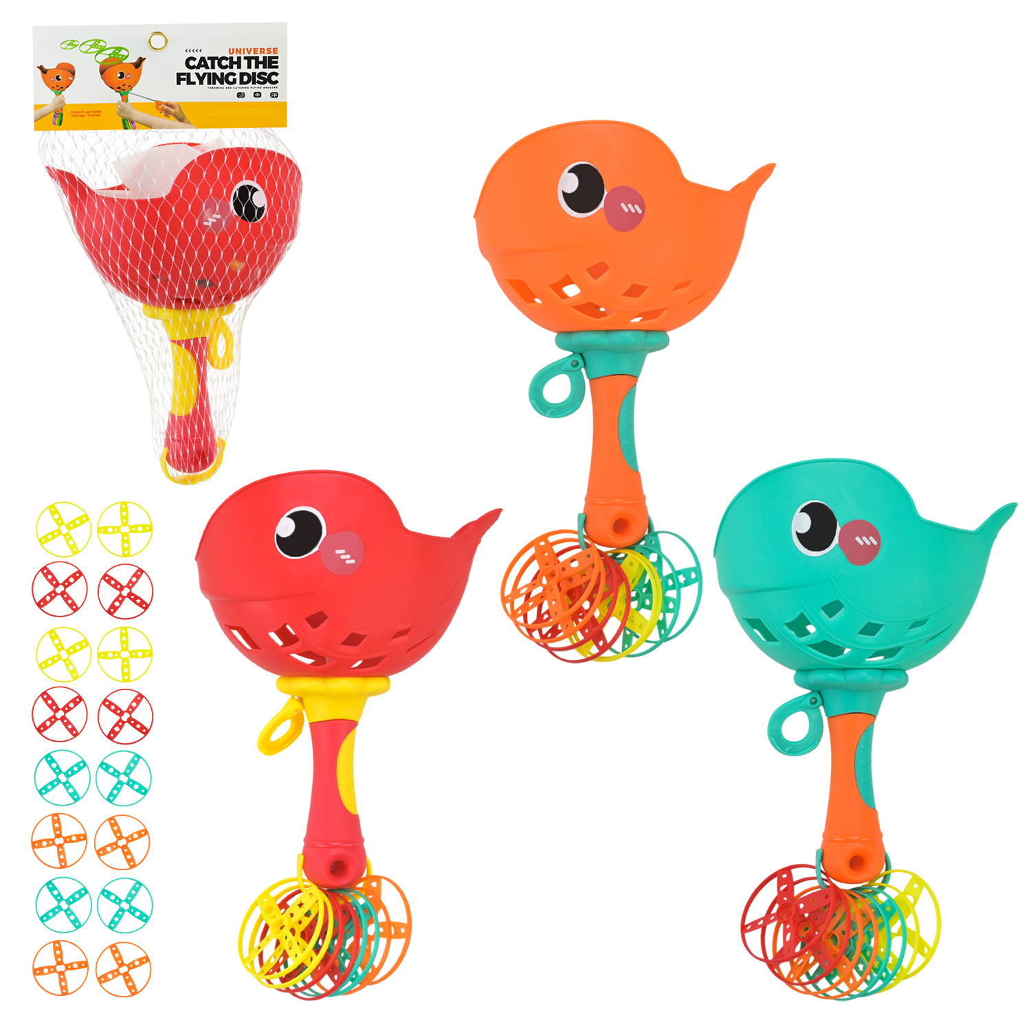 Гра пастка арт. 899-5 (90шт/2)  3 кольори у сітці 17*12*40 см