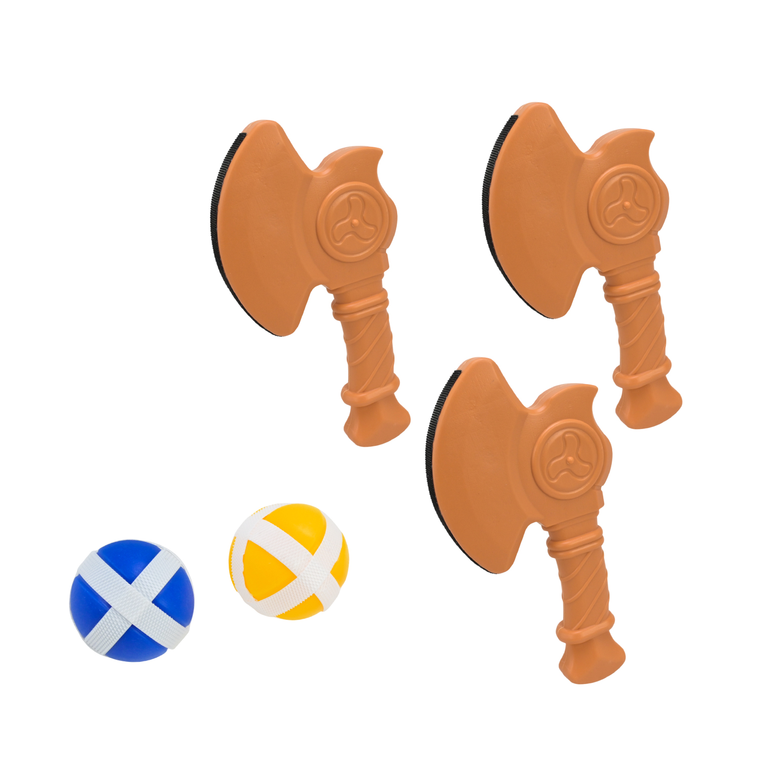 Дартс арт. JB6109C (132шт/2) 2 м'ячика,3 топорика 46 см короб. 26,5*4*19,5 см