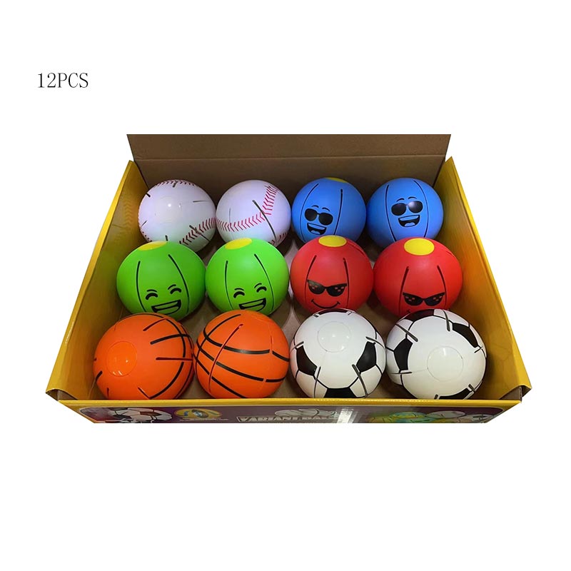 М'яч трансформер арт. L87008E (240шт/2)  7,5 см,6 кольорів,20 дисп по12 шт у дісплеї