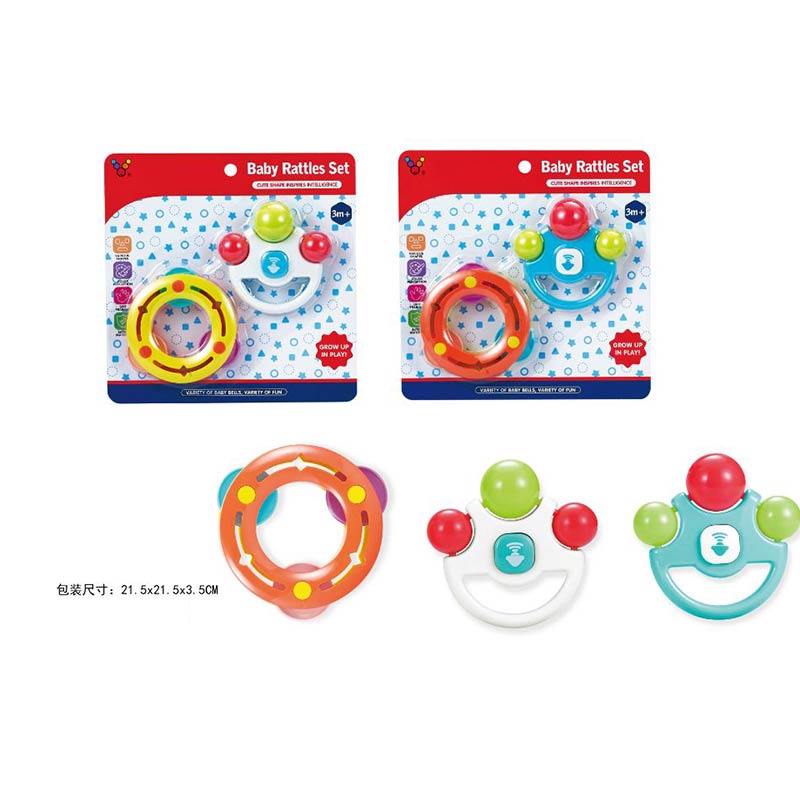 Брязкальце у ручку арт.11517 (192шт/2) 2 види планшет. 21,5*21,5*3,5см