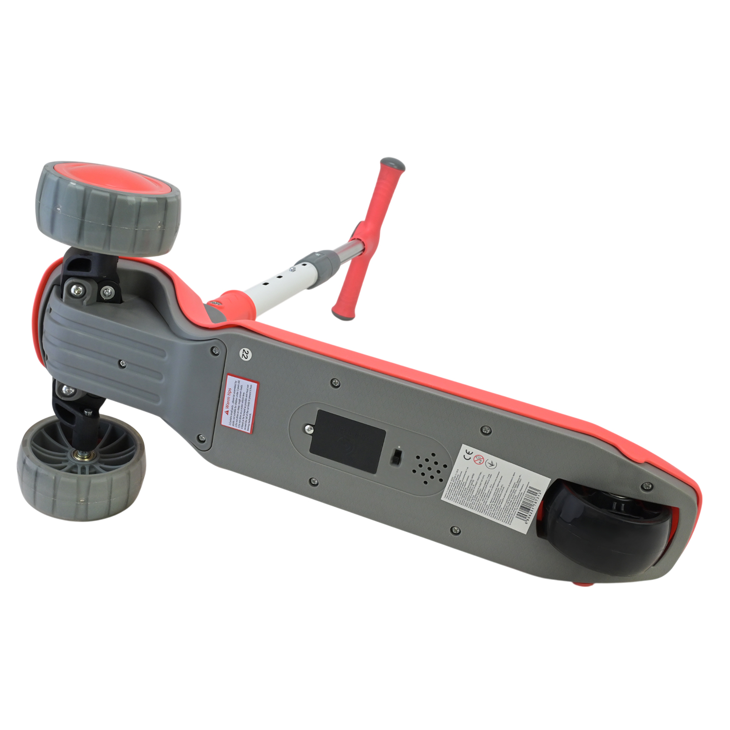 Самокат дитячий 3-х коліс арт. SC812 (8шт) 4 кольори, 2 колеса, PU світло, заднє пластик,складний у пакеті