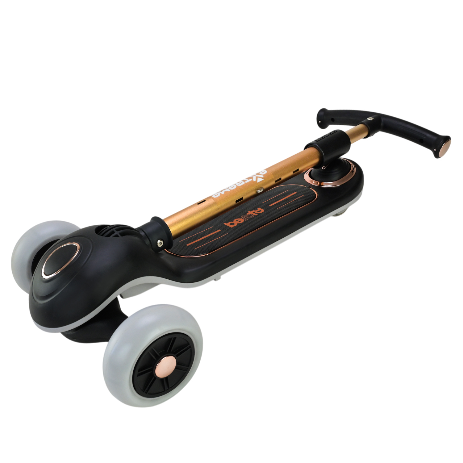 Самокат дитячий 3-х коліс арт. SC820 (6шт) 5 кольорів, 2 колеса, PU світло, заднє пластик,складний,у кор