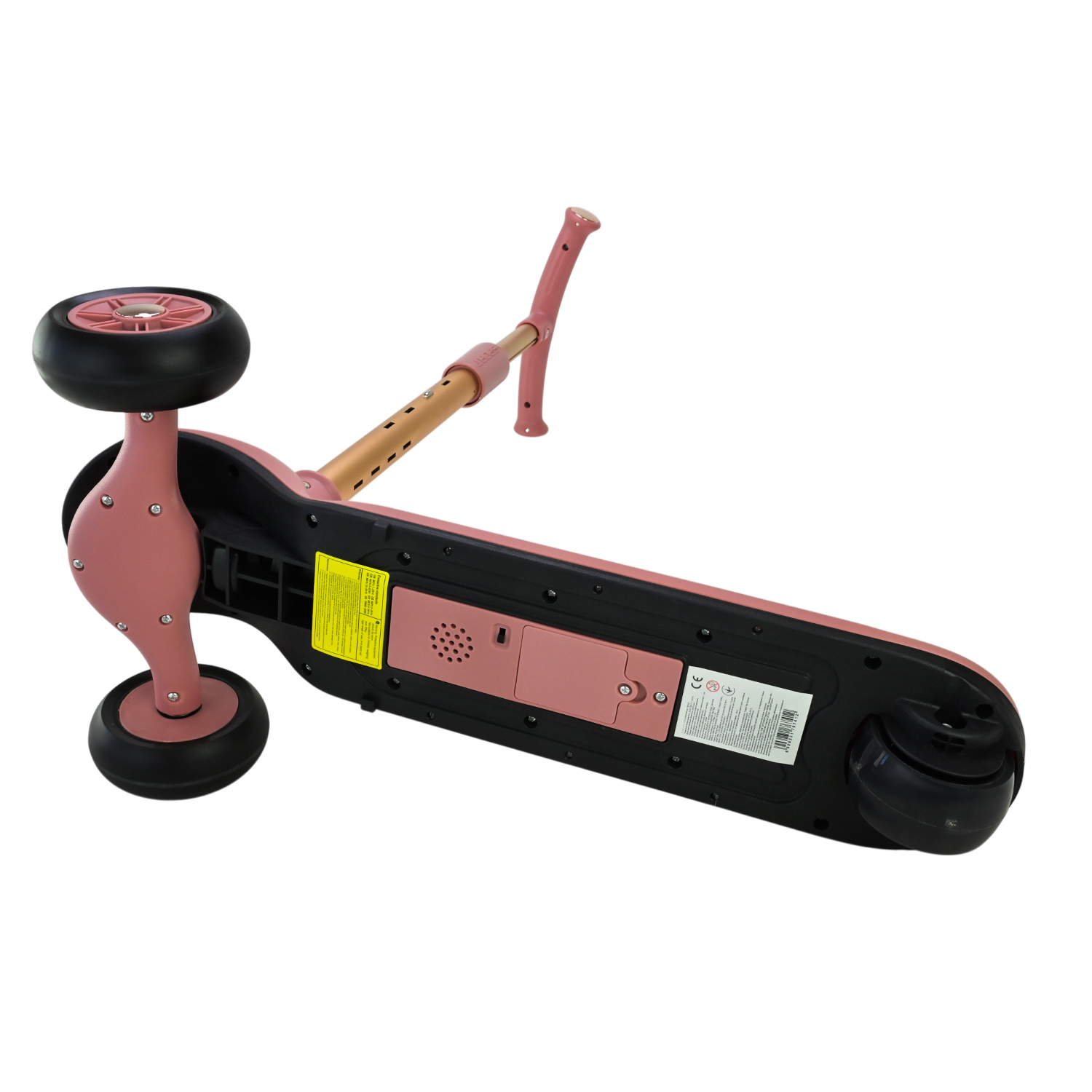 Самокат дитячий 3-х коліс арт. SC820 (6шт) 5 кольорів, 2 колеса, PU світло, заднє пластик,складний,у кор