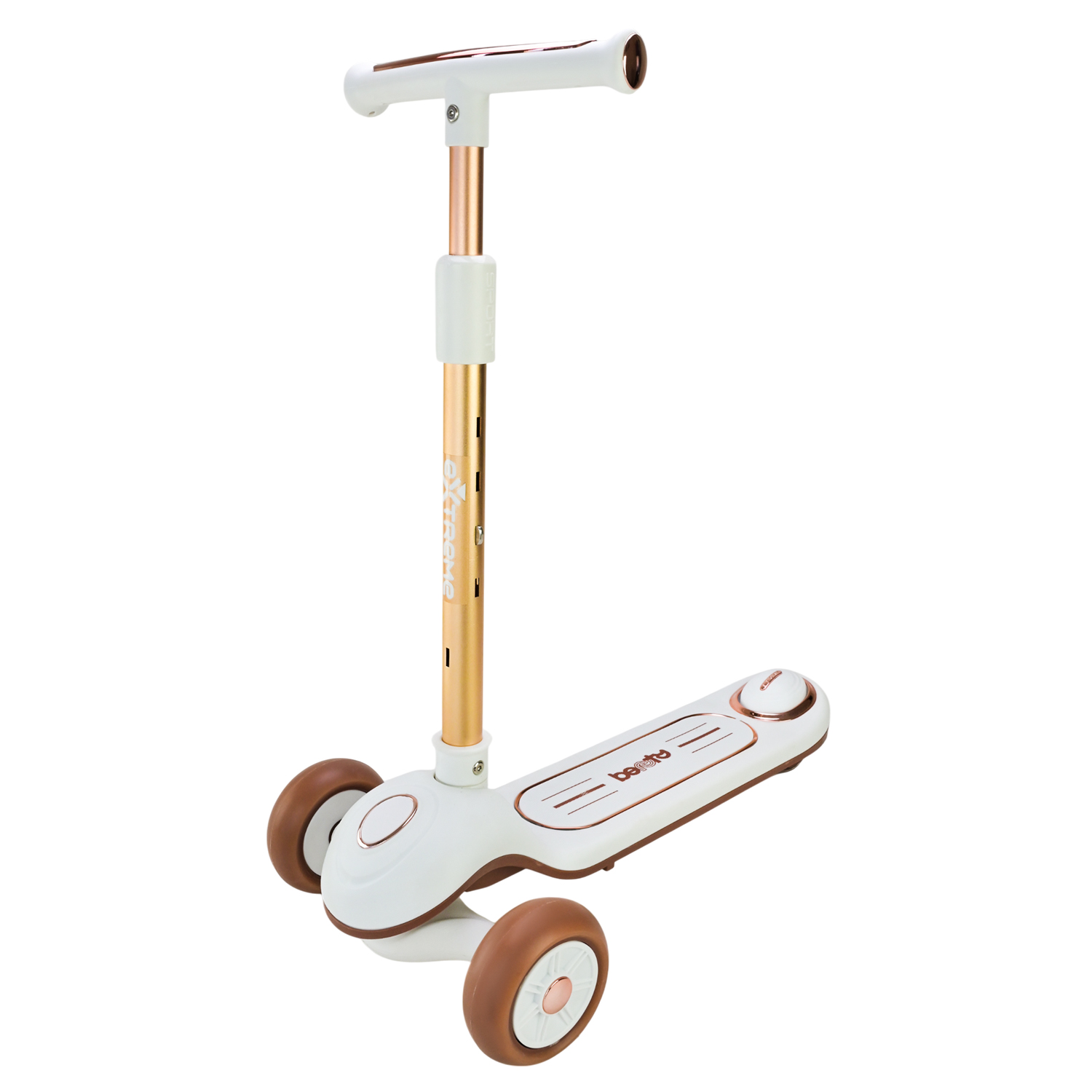 Самокат дитячий 3-х коліс арт. SC820 (6шт) 5 кольорів, 2 колеса, PU світло, заднє пластик,складний,у кор