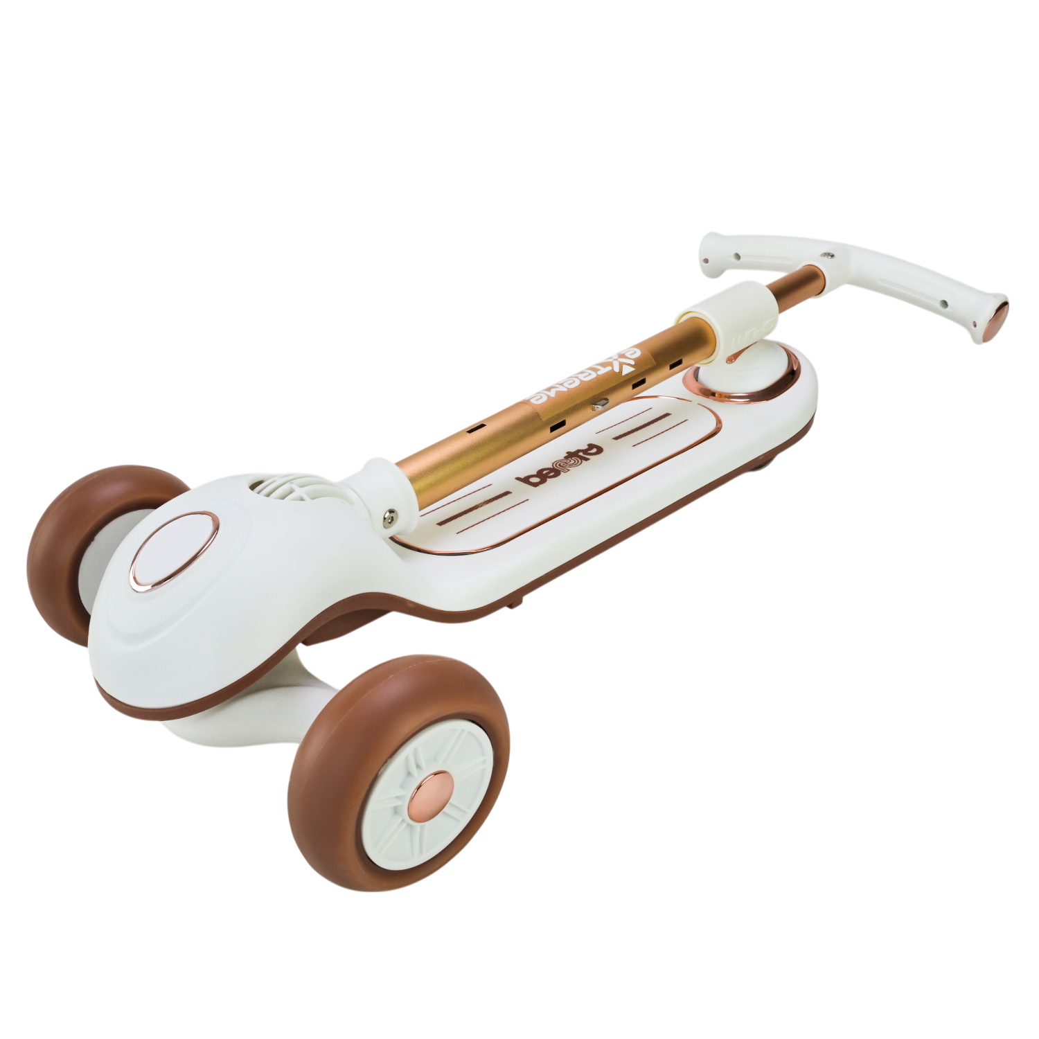 Самокат дитячий 3-х коліс арт. SC820 (6шт) 5 кольорів, 2 колеса, PU світло, заднє пластик,складний,у кор