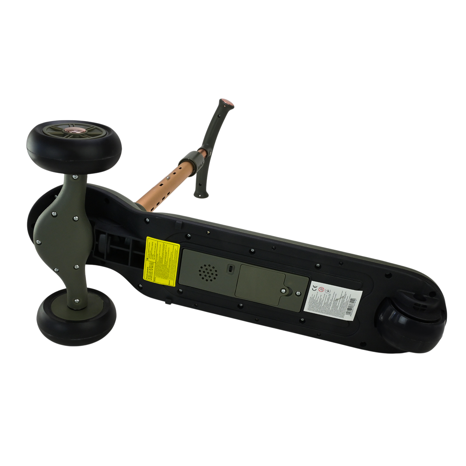 Самокат дитячий 3-х коліс арт. SC820 (6шт) 5 кольорів, 2 колеса, PU світло, заднє пластик,складний,у кор