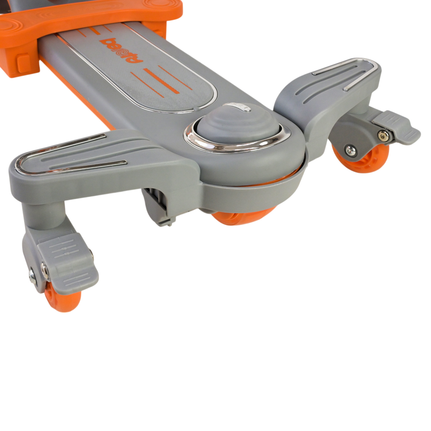 Самокат дитячий 3-х коліс арт. SC822 (3шт) 3 кольори, 2 колеса, PU світло, заднє пластик,складний з батьківск.ручкою та дахом,у кор