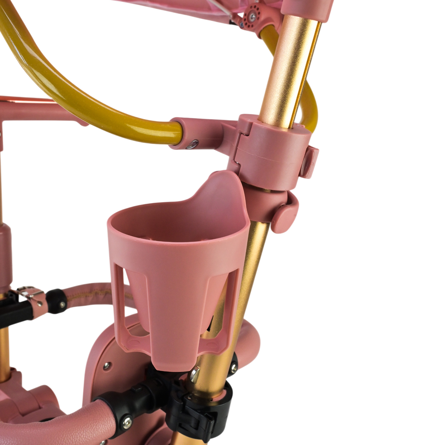 Самокат дитячий 3-х коліс арт. SC822 (3шт) 3 кольори, 2 колеса, PU світло, заднє пластик,складний з батьківск.ручкою та дахом,у кор