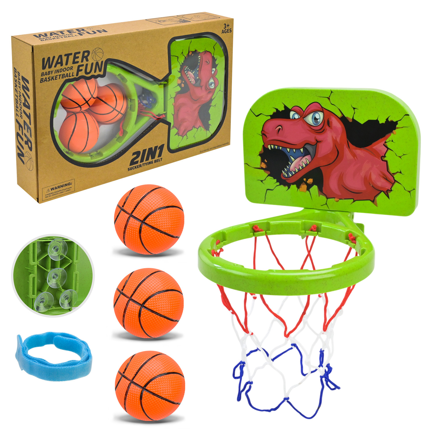 Набір для гри у баскетбол  арт. BL-998A (72шт/2)  кільце,3 м'яча 36*22,5*7 см у кор