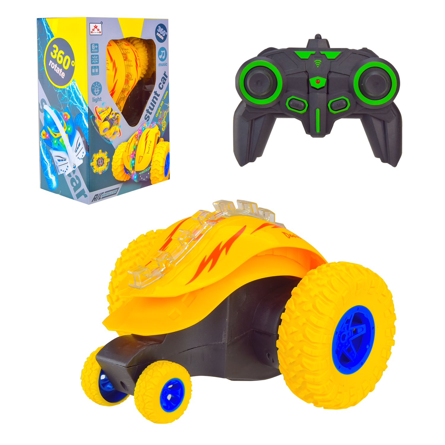 Перевертиш арт. FD-13 (36шт/2) батар., світ., звук, короб. 20,5*13,4*30,5см