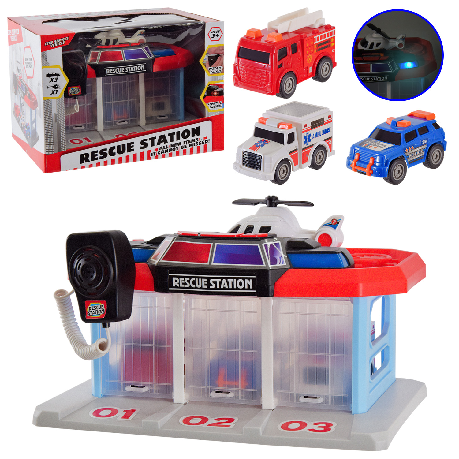 Паркінг арт. MY103 (24шт/2) батар. короб. 27,5*19,5*19,5см