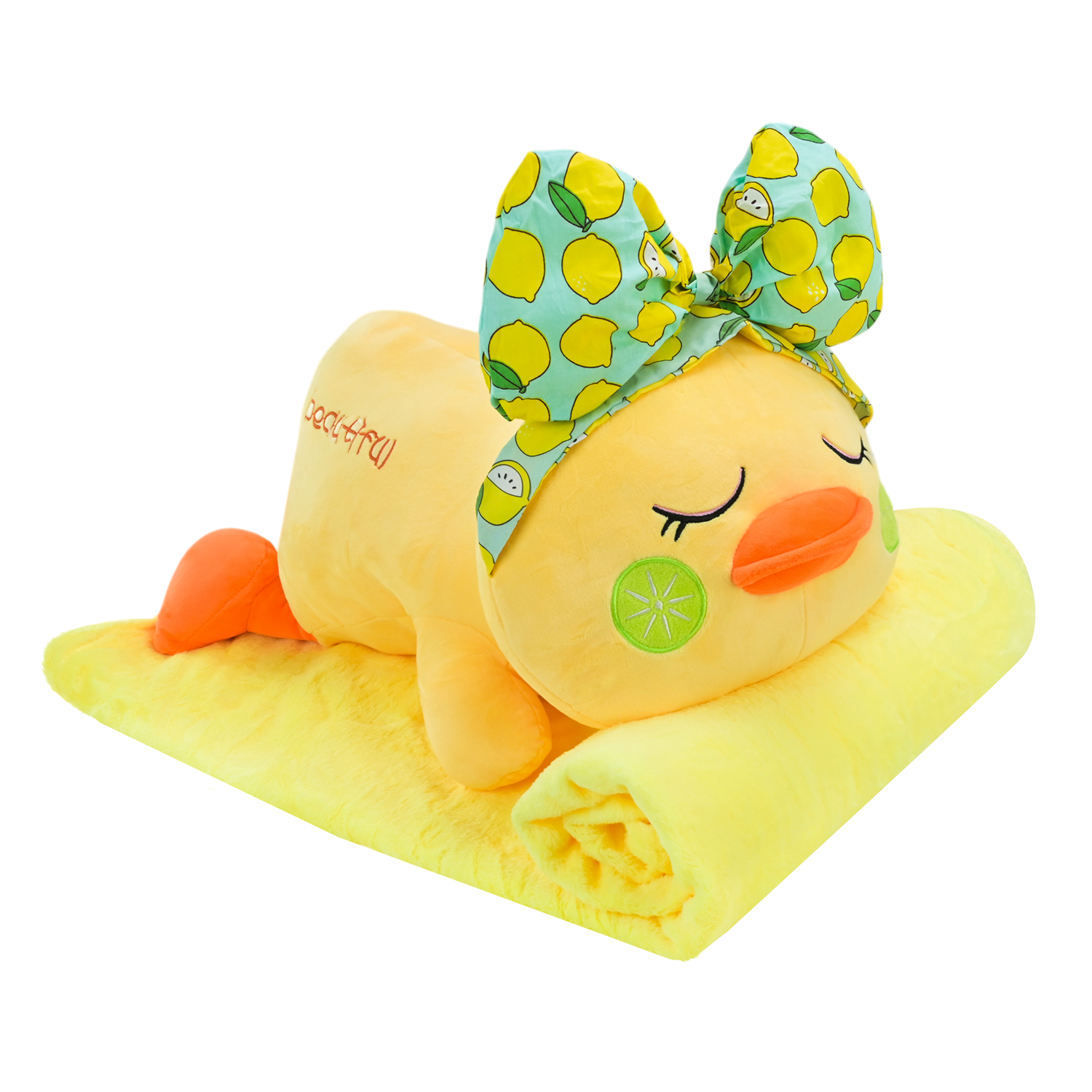 М'яка іграшка арт. L1126 (30шт) іграшка з пледом 60 см