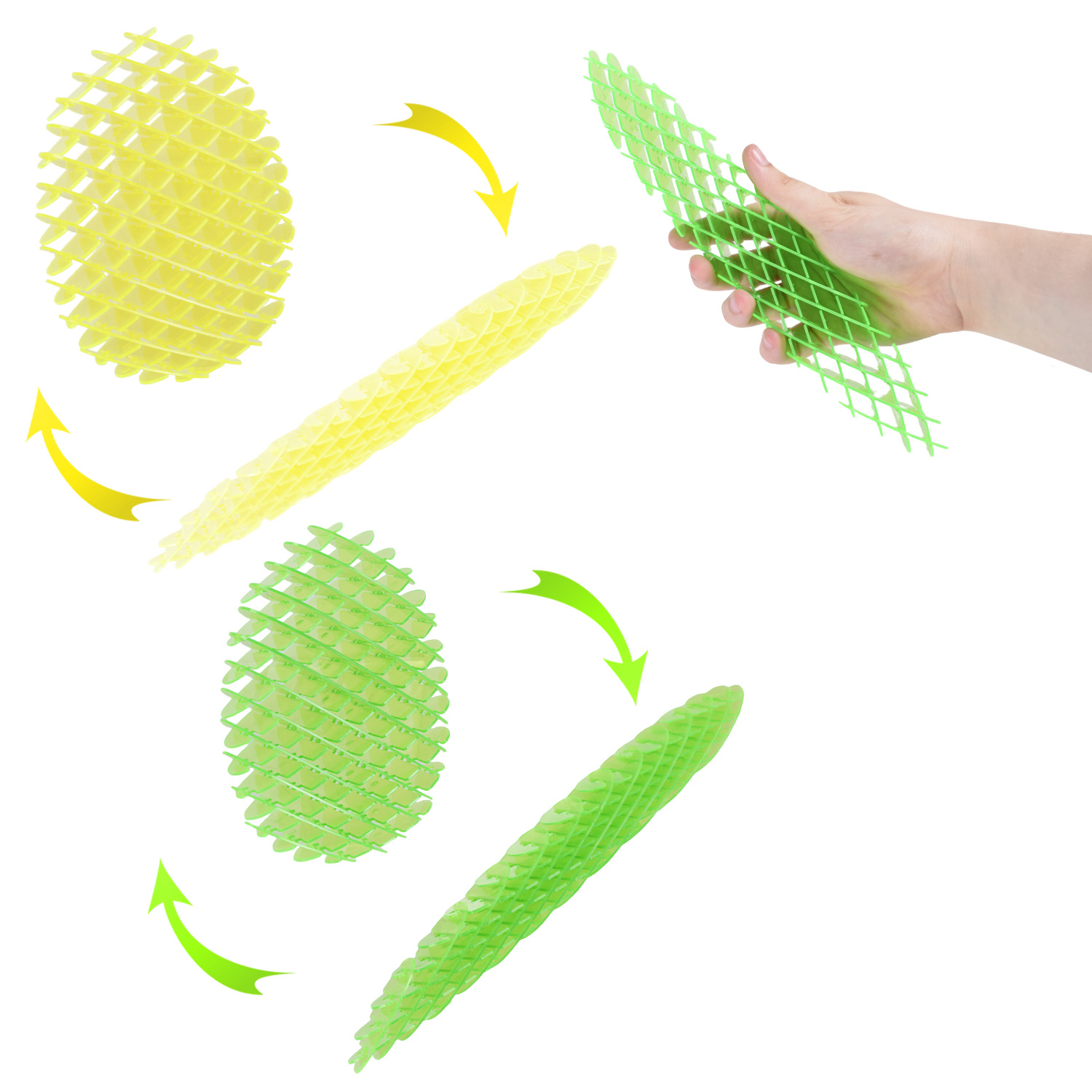 Антистрес Crazy Morf арт. C0704 (300шт) ABS 12,5 см у пакеті