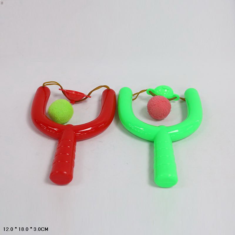 Рогатка арт. 1222-33 (720шт/4) з м'ячиком, 2 кольори пакет. 12*18*3 см