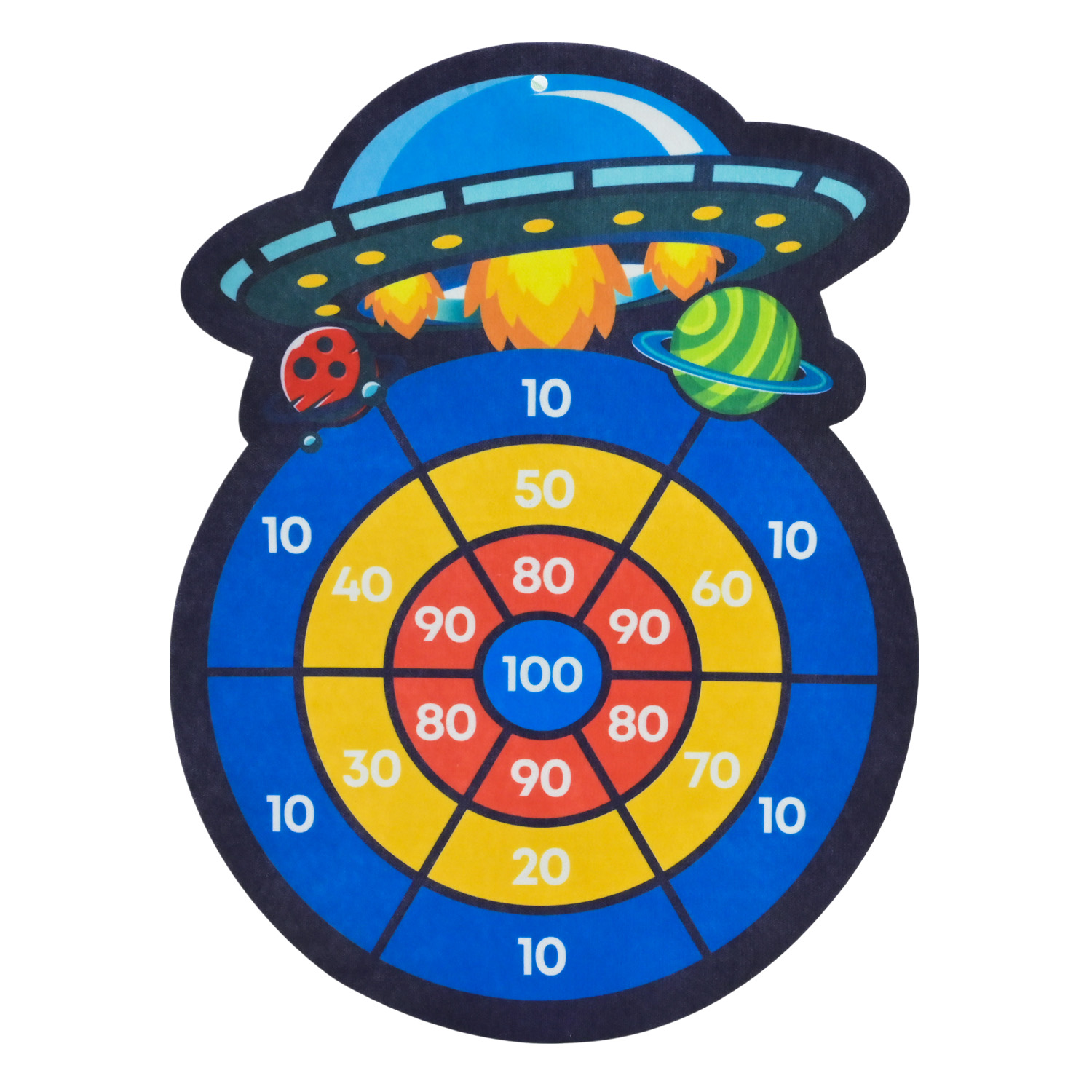 Дартс арт. YX1068-1 (96шт) Космос, 6 м'ячиків, рогатка пакет. 42*32 см