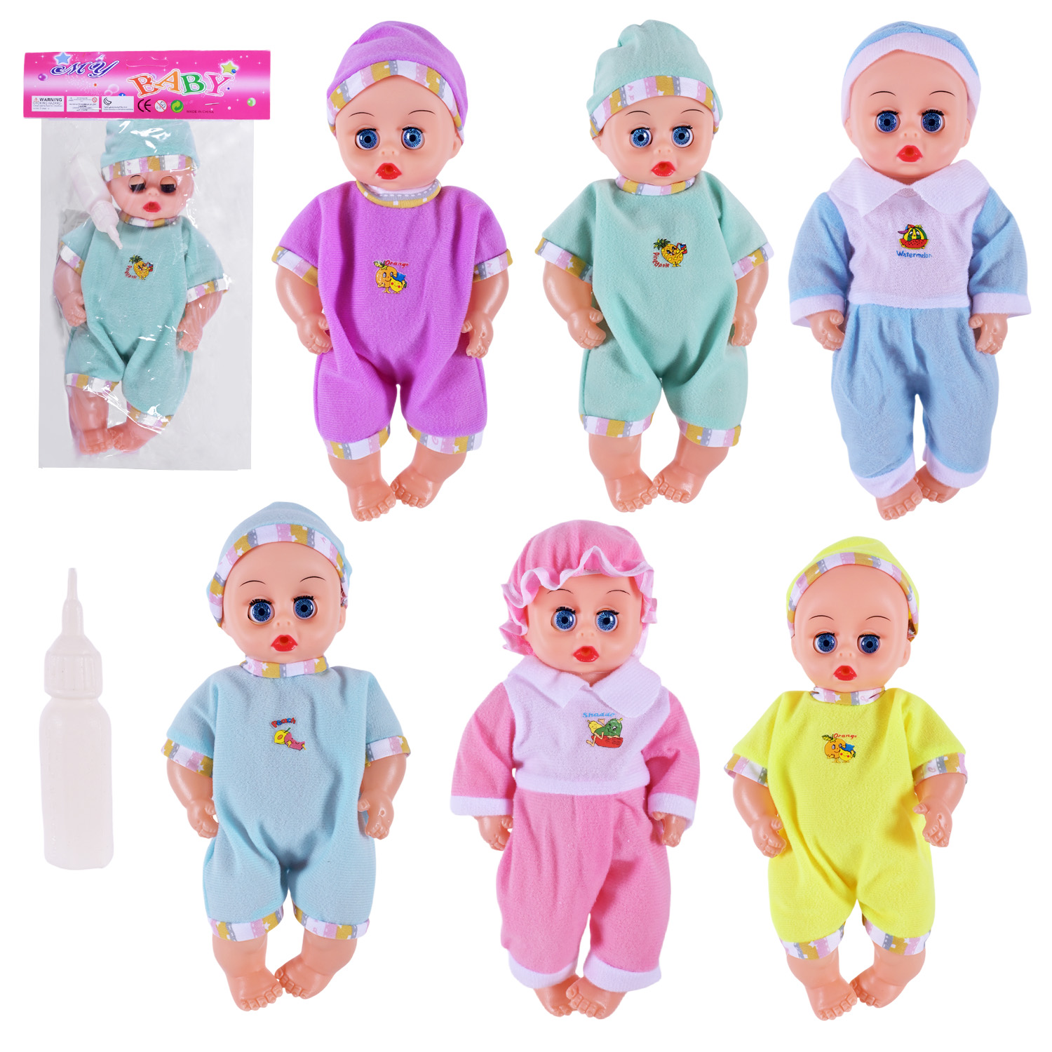 Пупс арт. W14-9/W14-3 (144шт/4)   мікс видів, аксес пакет 36*7*19 см