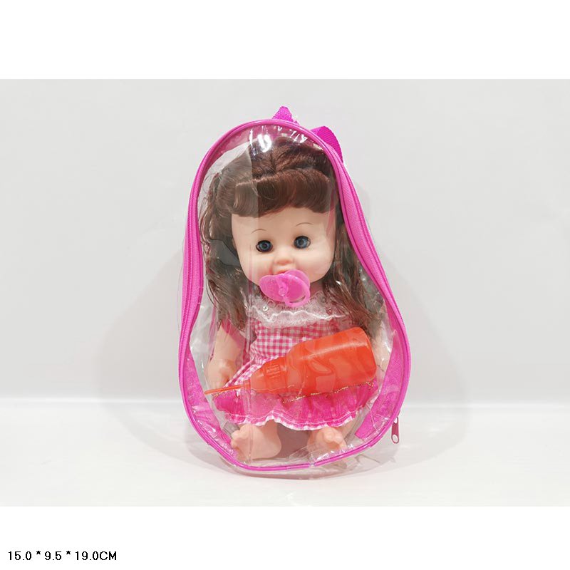 Лялька арт. YS2301B-1 (120шт/2) мікс, батар. муз, аксес валіза 15*9,5*19 см