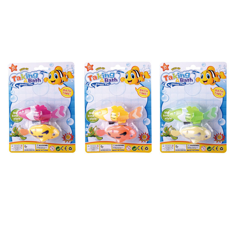 Іграшка водоплавна  арт 2319 (480шт/4)заводна, 3 види мікс, на планшет 19*14*3см