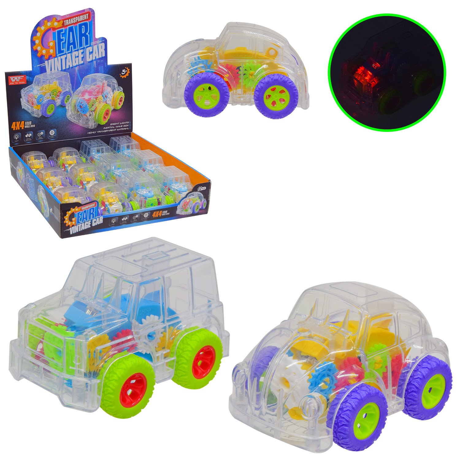 Перевертиш арт. 76789P (20дисп по 12шт/2)батар., 8видів, світло, 12шт/диспл. боксі, дисп.бокс 34,5*31*7см /ціна за дисп/