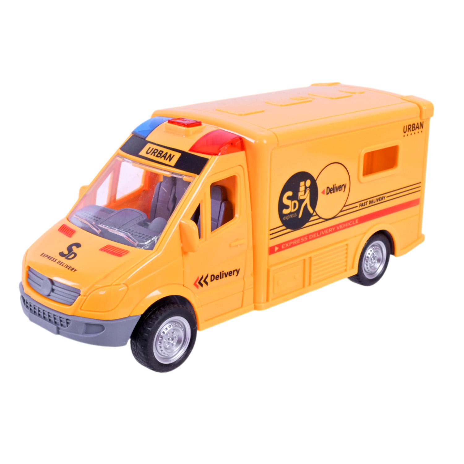 Машина арт. JZ2024-22 (54шт/2) батар, Міські служби, світло, звук, 4 віда, короб.25*13*14см