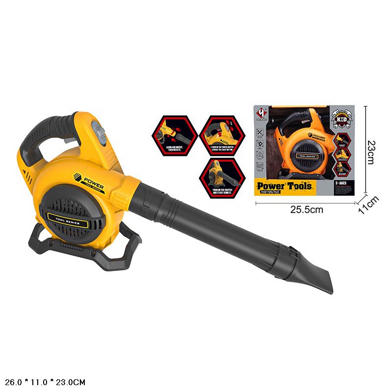 Повітродувка арт. T018 (24шт) батар, знімна насадка, надійна підставка, потужний потік повітря, короб.26*23*11см