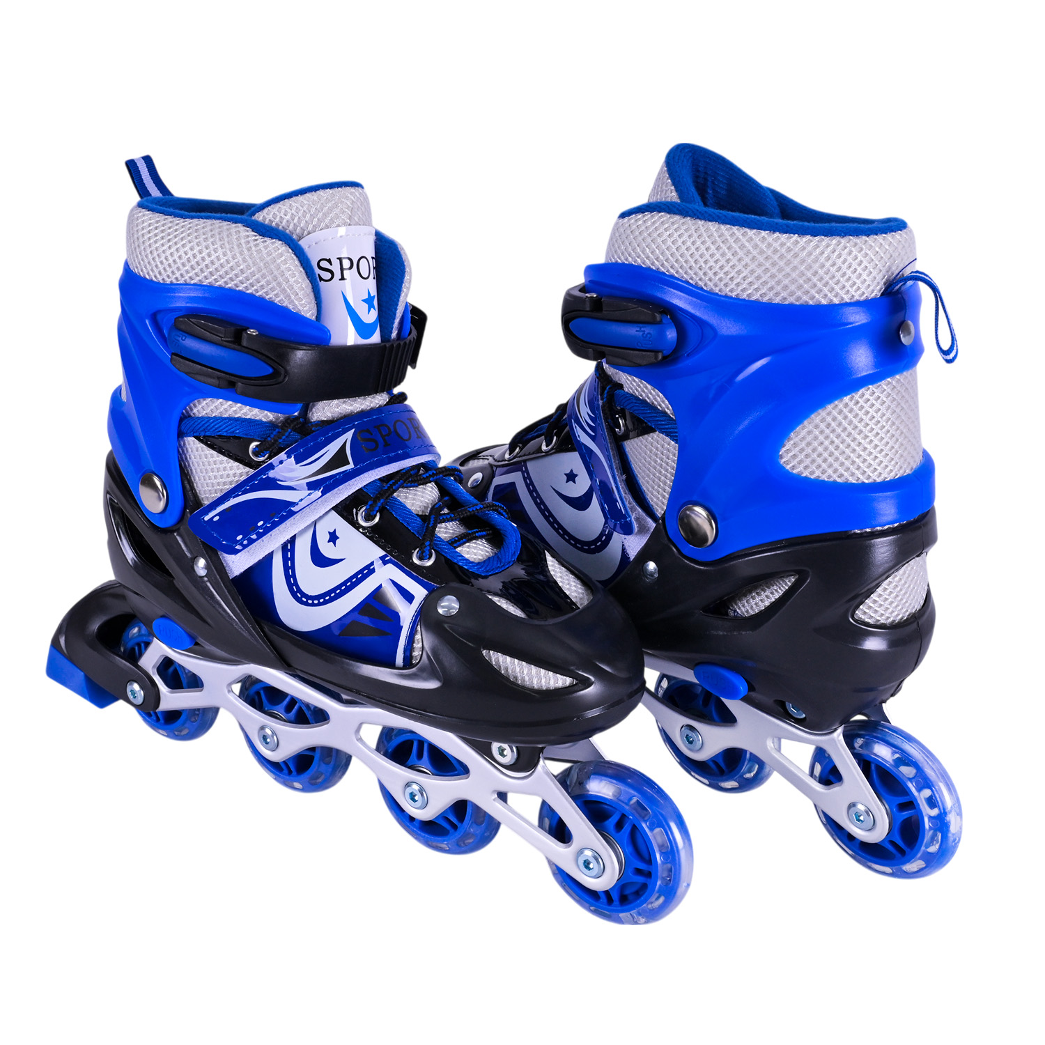 Роликові ковзани арт. RL25506 (6шт) розмір L (38-41) колеса PVC