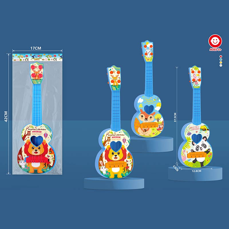 Гітара арт. 540-3A (180шт/2) 3 кольри мікс, р-р 37,5*12,8*4,5см, пакет 42*17см