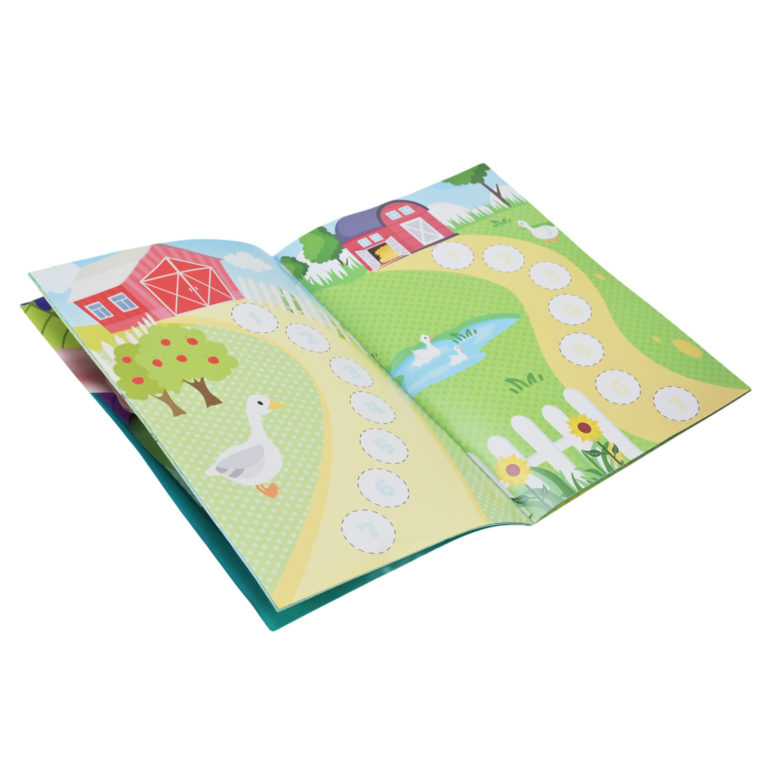 Штамп з наклейками арт. ME-181 (72шт/2) 4 види, короб. 28*5,5*25 см