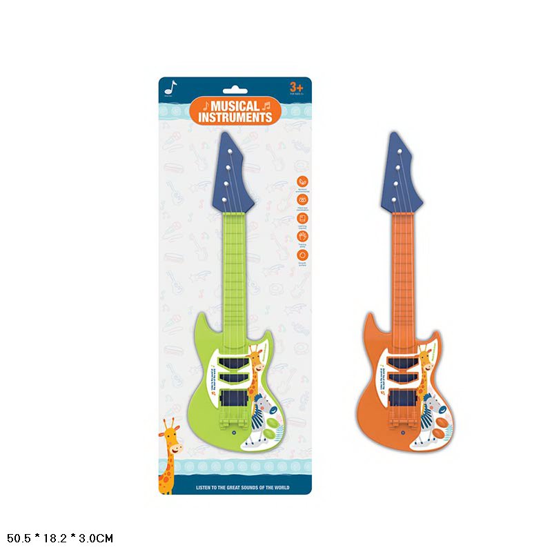Гітара арт. 6821E 6821E-KI) (48шт/2) 2 кольри мікс, планшет 50,5*18,2*3см